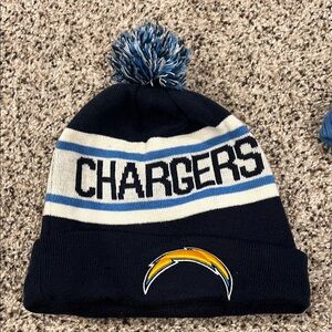 New Era Navy and Blue Chargers Beanie 2015